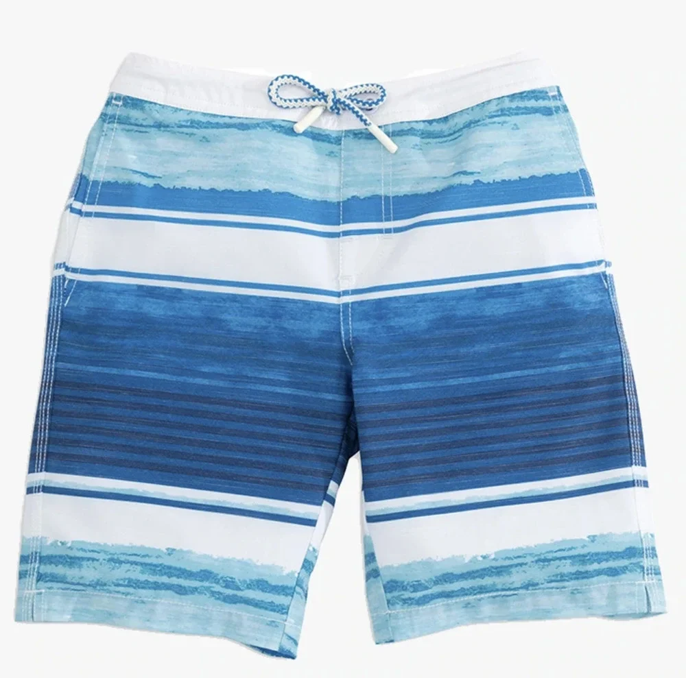 JOHNNIE-O BOYS MARLIN TRELLIS JR. HALF ELASTIC SWIM TRUNKS SHORTS BOARDSHORT 16